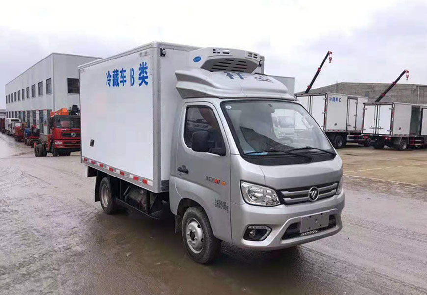 福田祥菱后雙輪冷藏車(chē)圖片