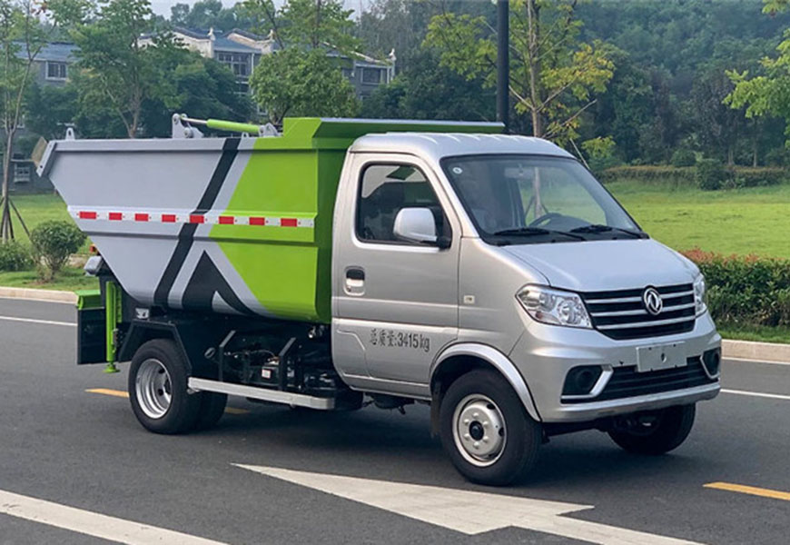 東風(fēng)小康后裝高位掛桶無泄漏垃圾車(3方)