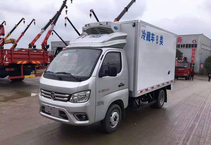 福田祥菱后雙輪冷藏車(chē) 國(guó)六